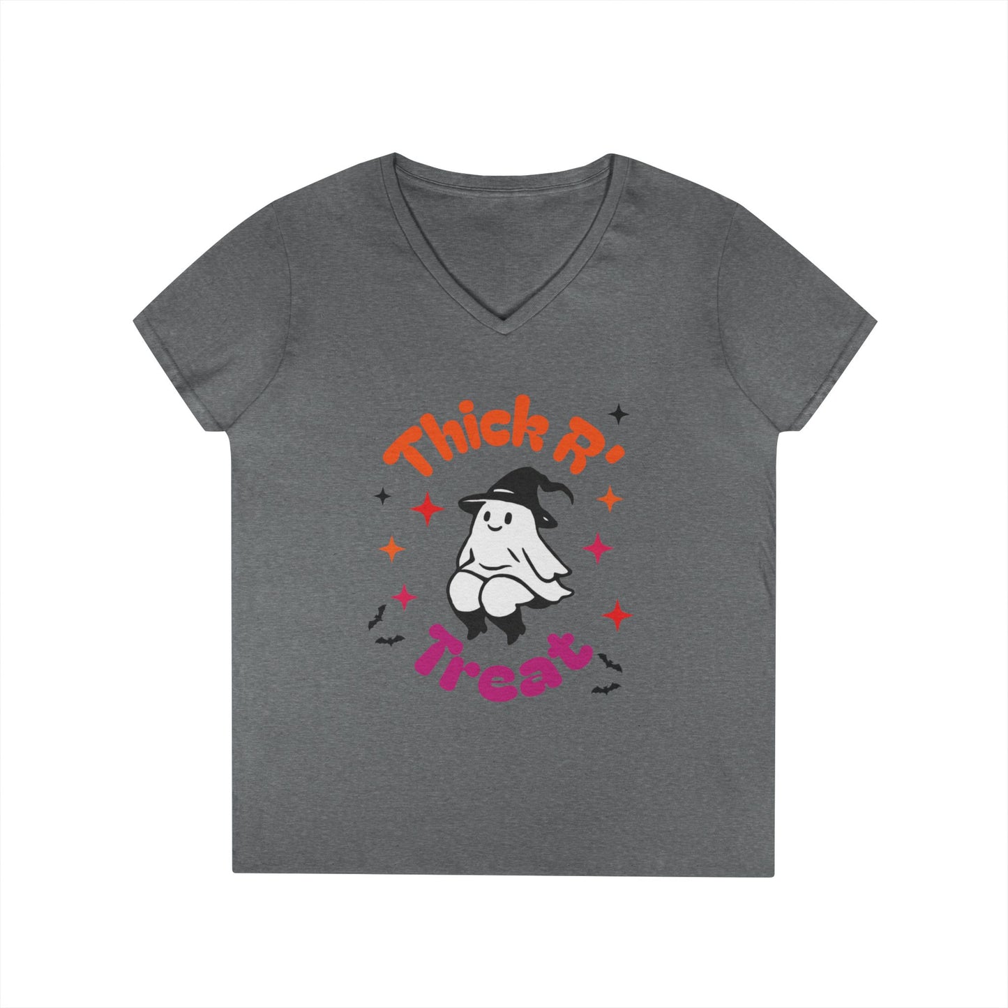 Thick'ems Ladies' V-Neck T-Shirt