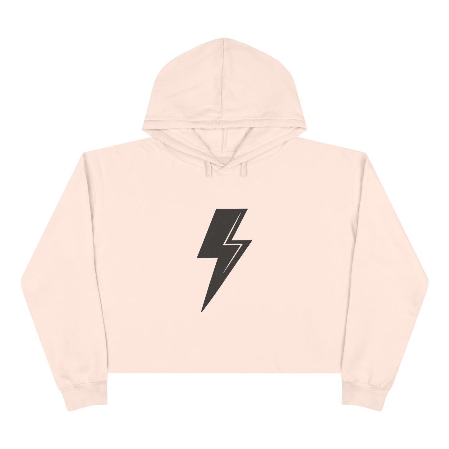 Lightning Bolt Crop Hoodie