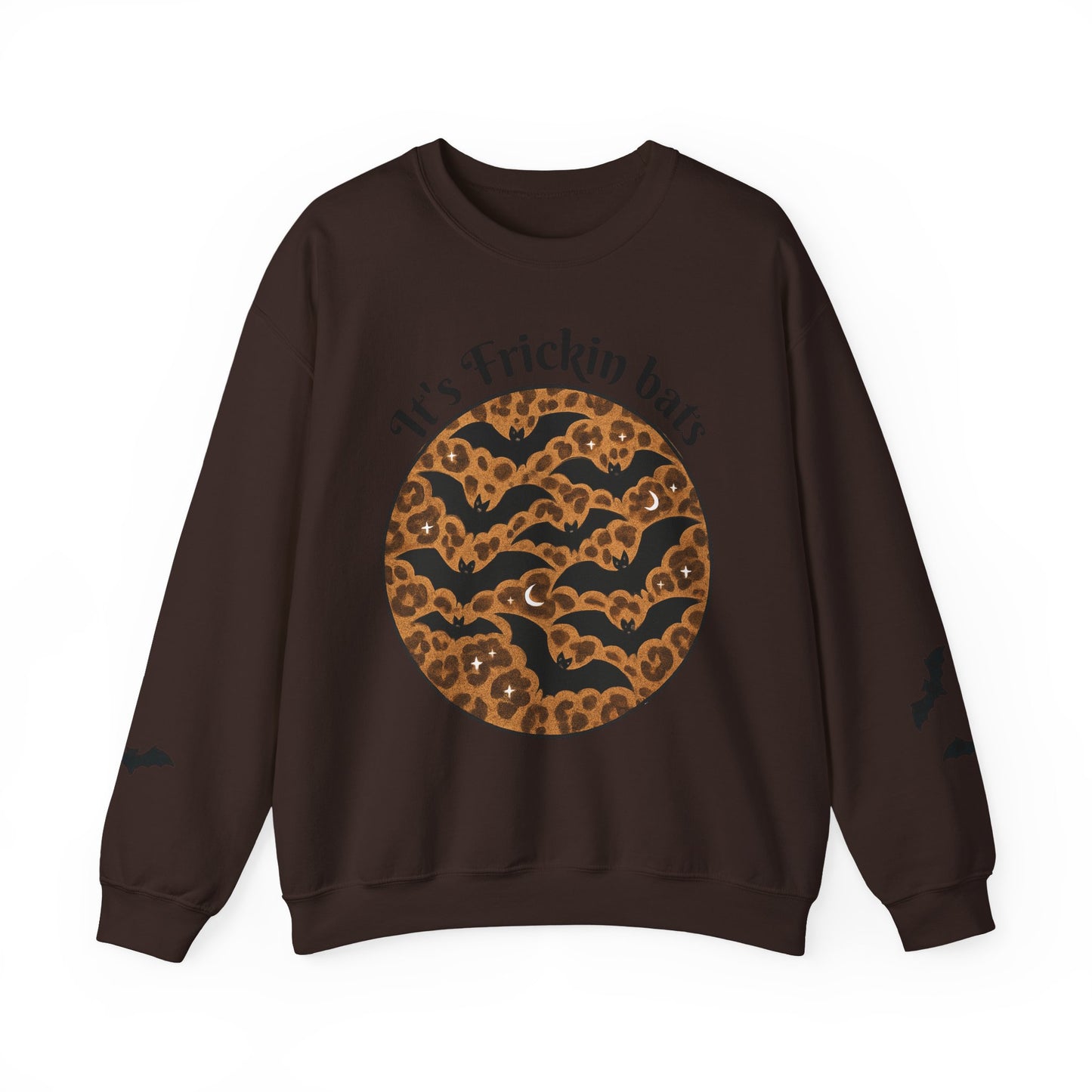 Halloween Bat Sweatshirt, Cozy Unisex Crewneck, Funny Fall Apparel, Spooky Season Gift, Festive Casual Wear