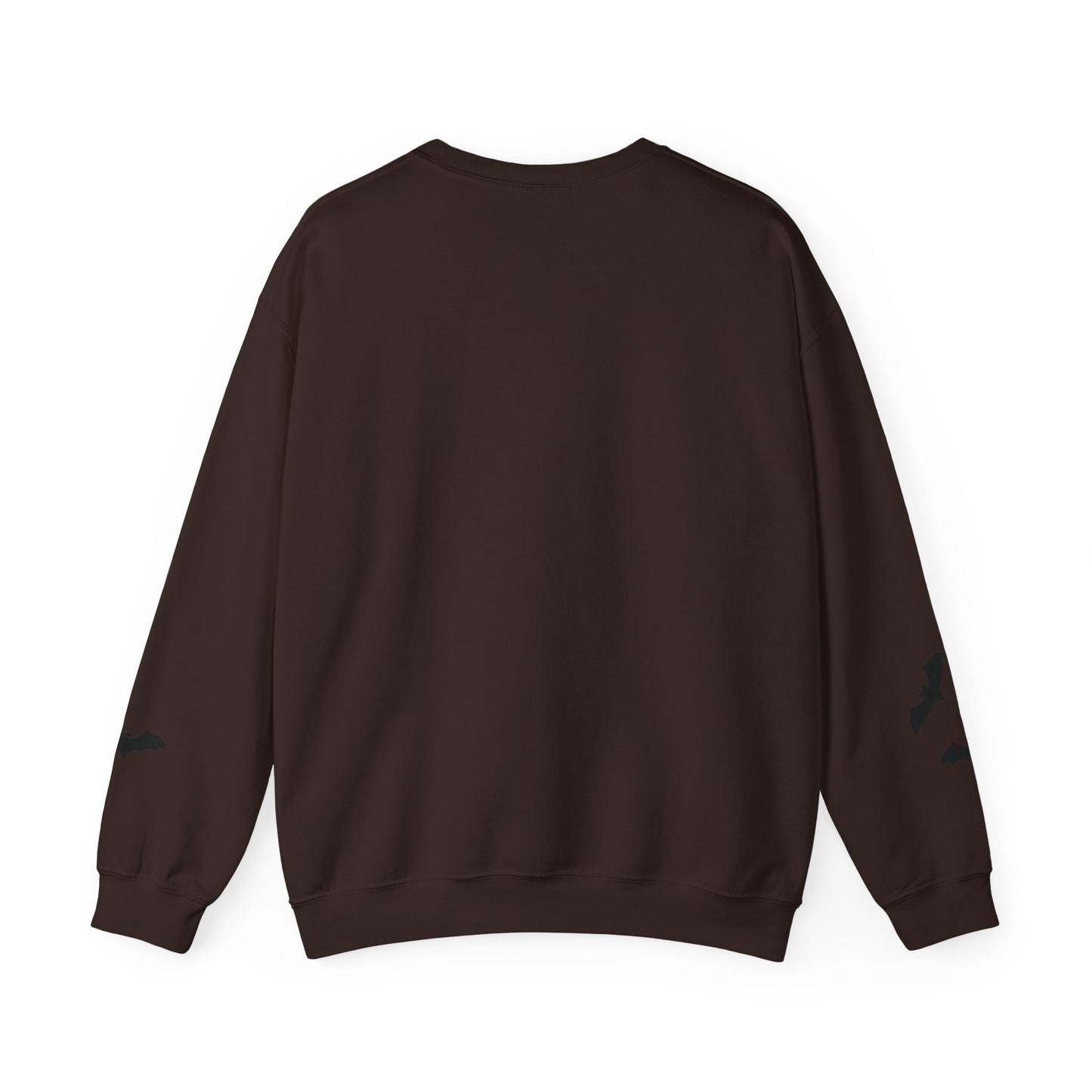 Halloween Bat Sweatshirt, Cozy Unisex Crewneck, Funny Fall Apparel, Spooky Season Gift, Festive Casual Wear