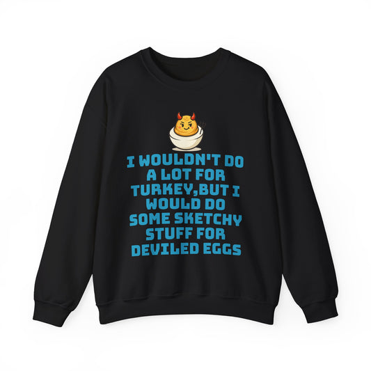 Deviled Egg Sketchy Sweatshirt