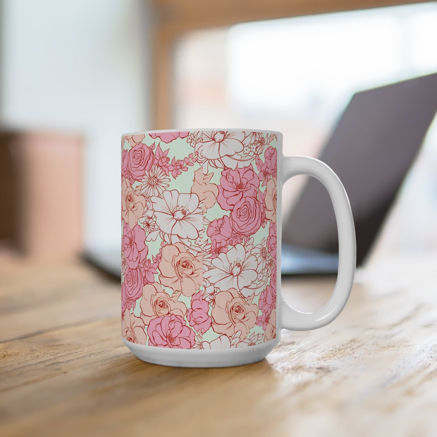 Floral Bliss Coffee Mug