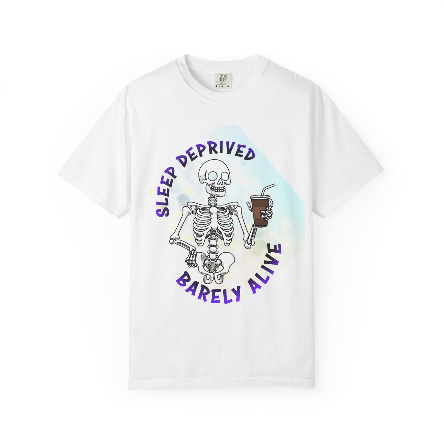 Sleep Deprived Skeleton Unisex T-shirt