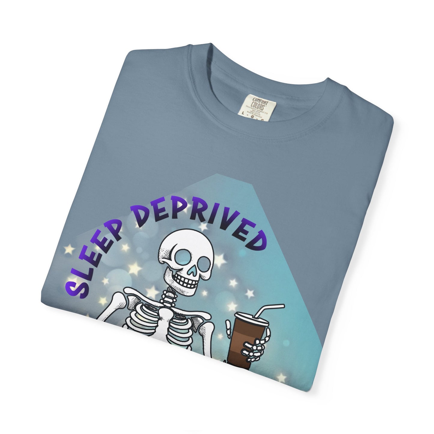 Sleep Deprived Skeleton Unisex T-shirt