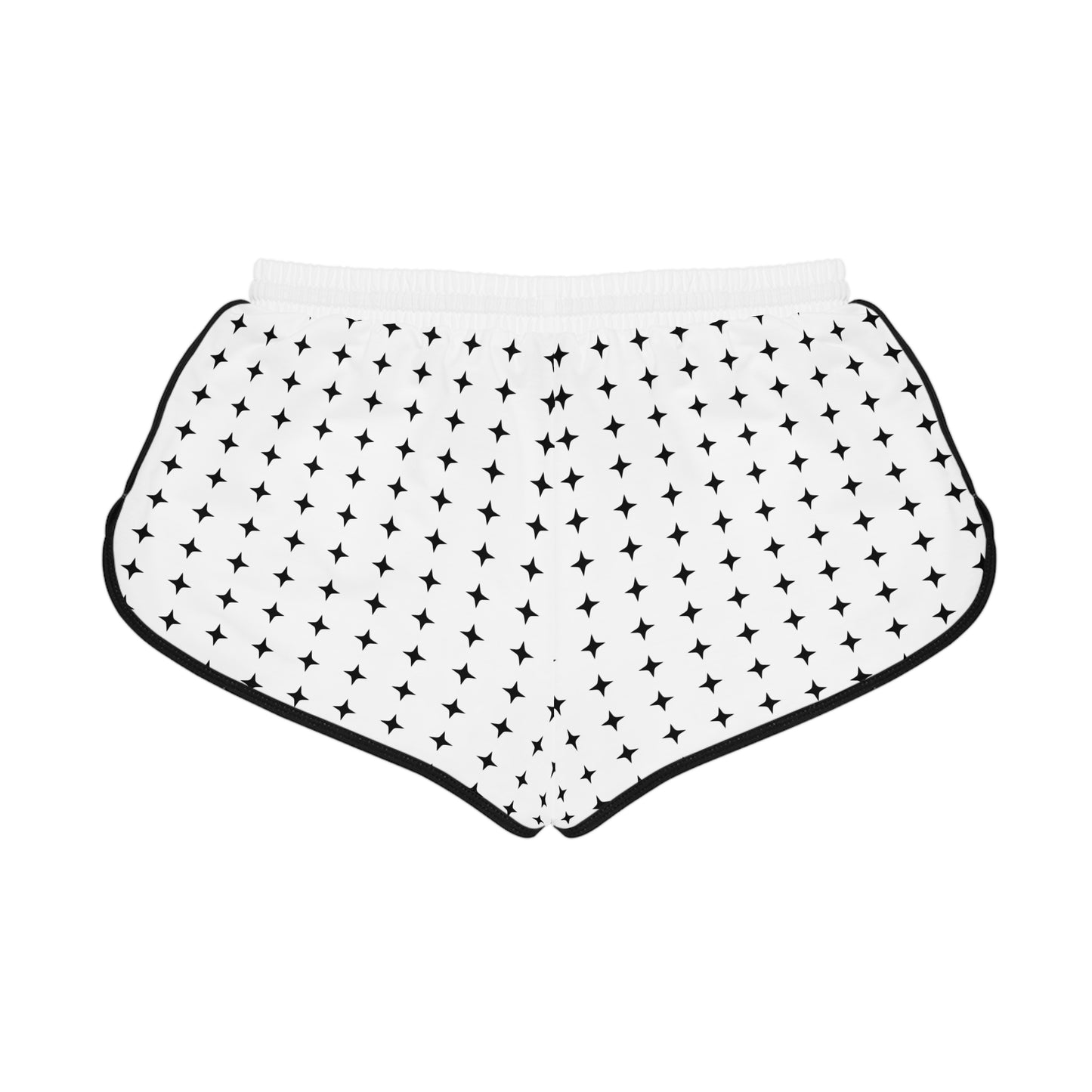 Black Stars with Black Trim Lounge Shorts