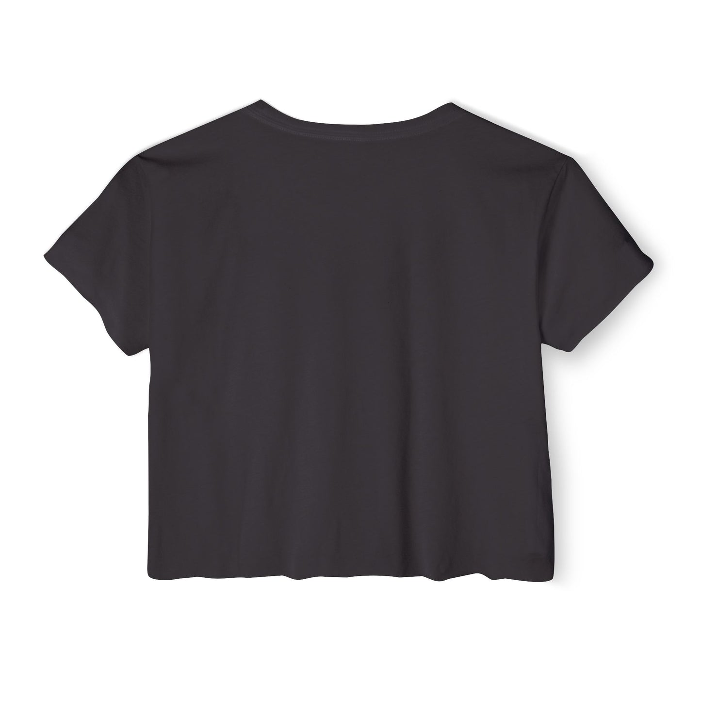 Leopard Print Bats Women's Crop Top