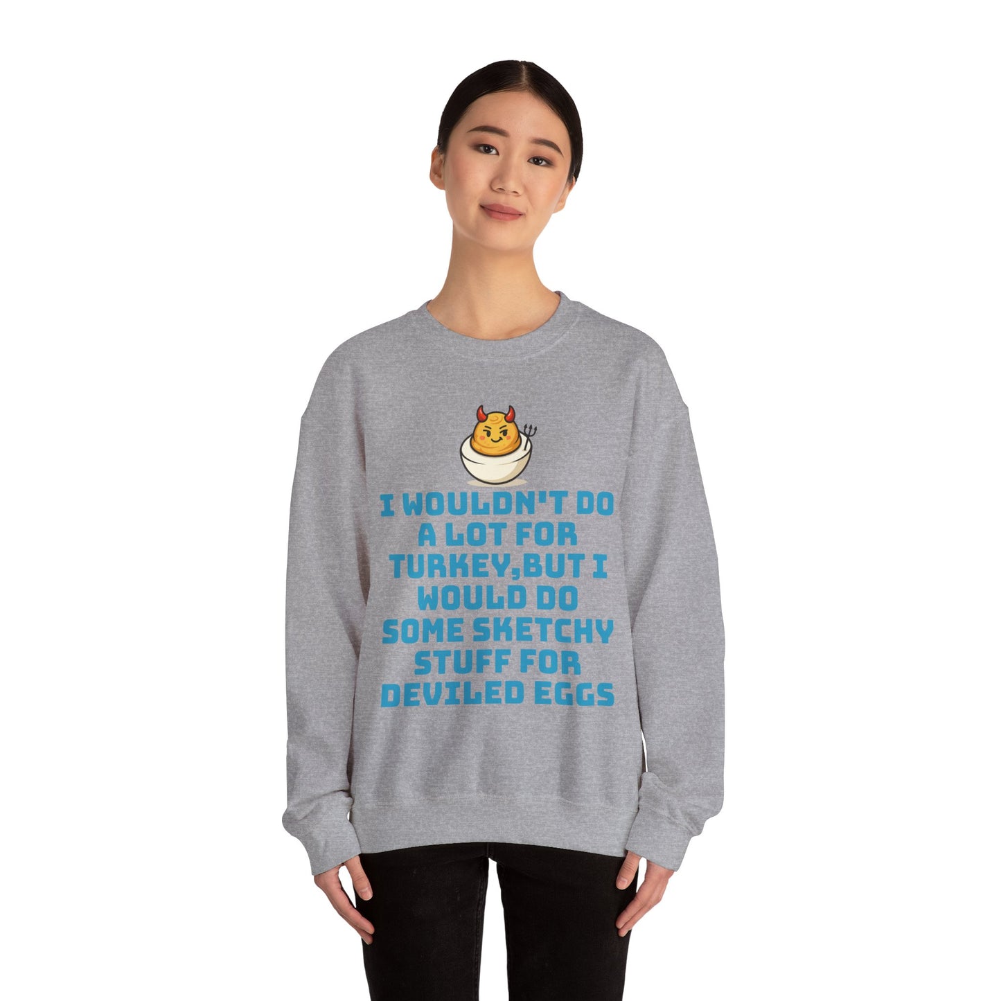 Deviled Egg Sketchy Sweatshirt