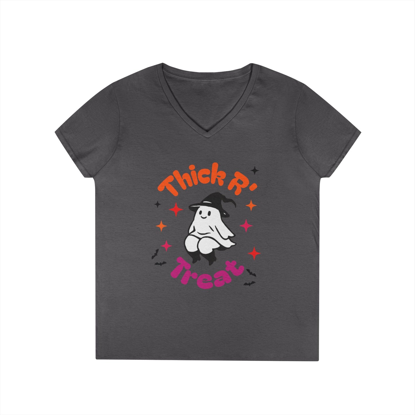 Thick'ems Ladies' V-Neck T-Shirt