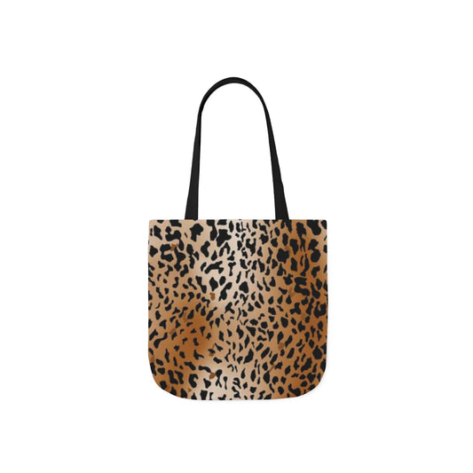 Stylish Leopard Print Canvas Tote Bag