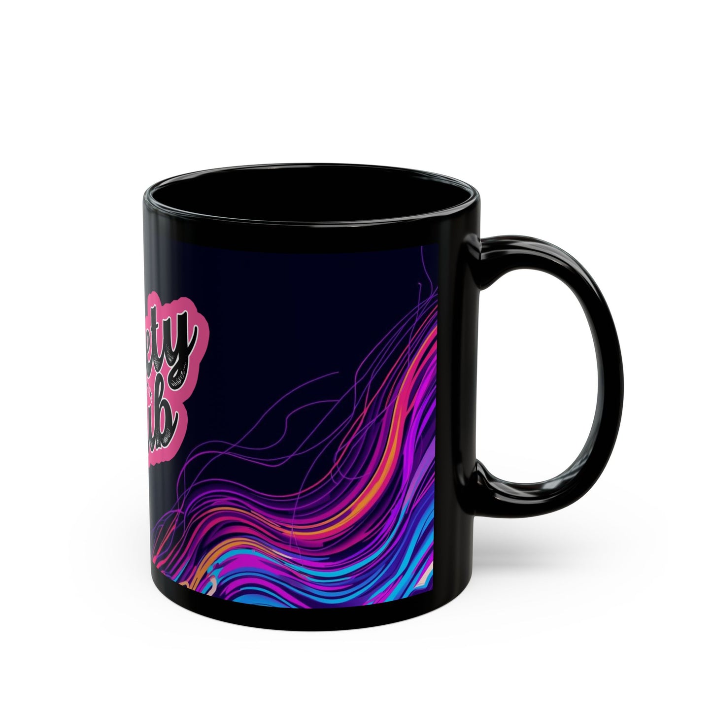 Colorful Anxiety Club Mug
