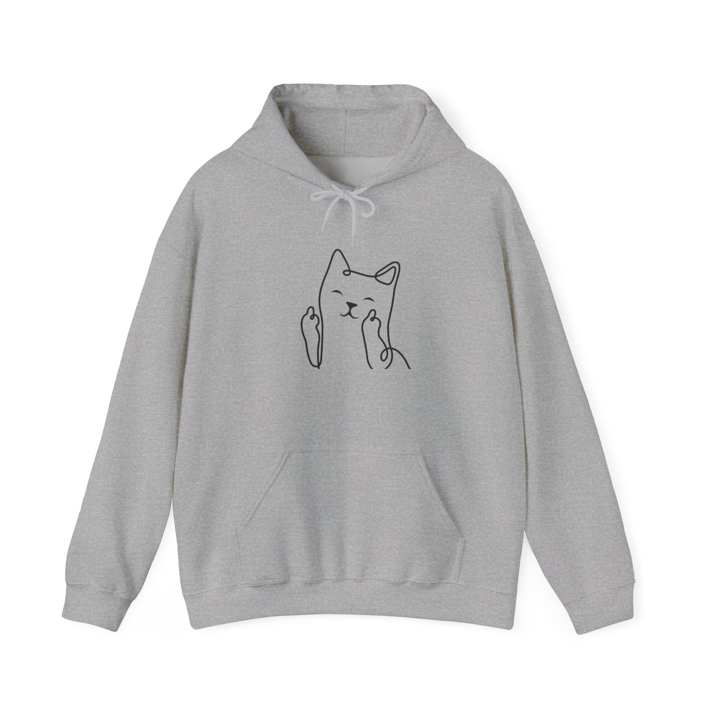 Playful Cat Hoodie - Unisex Heavy Blend™ Sweatshirt