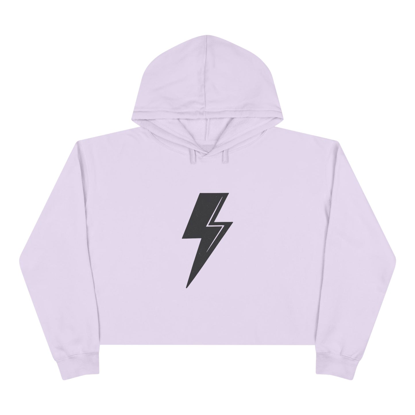 Lightning Bolt Crop Hoodie