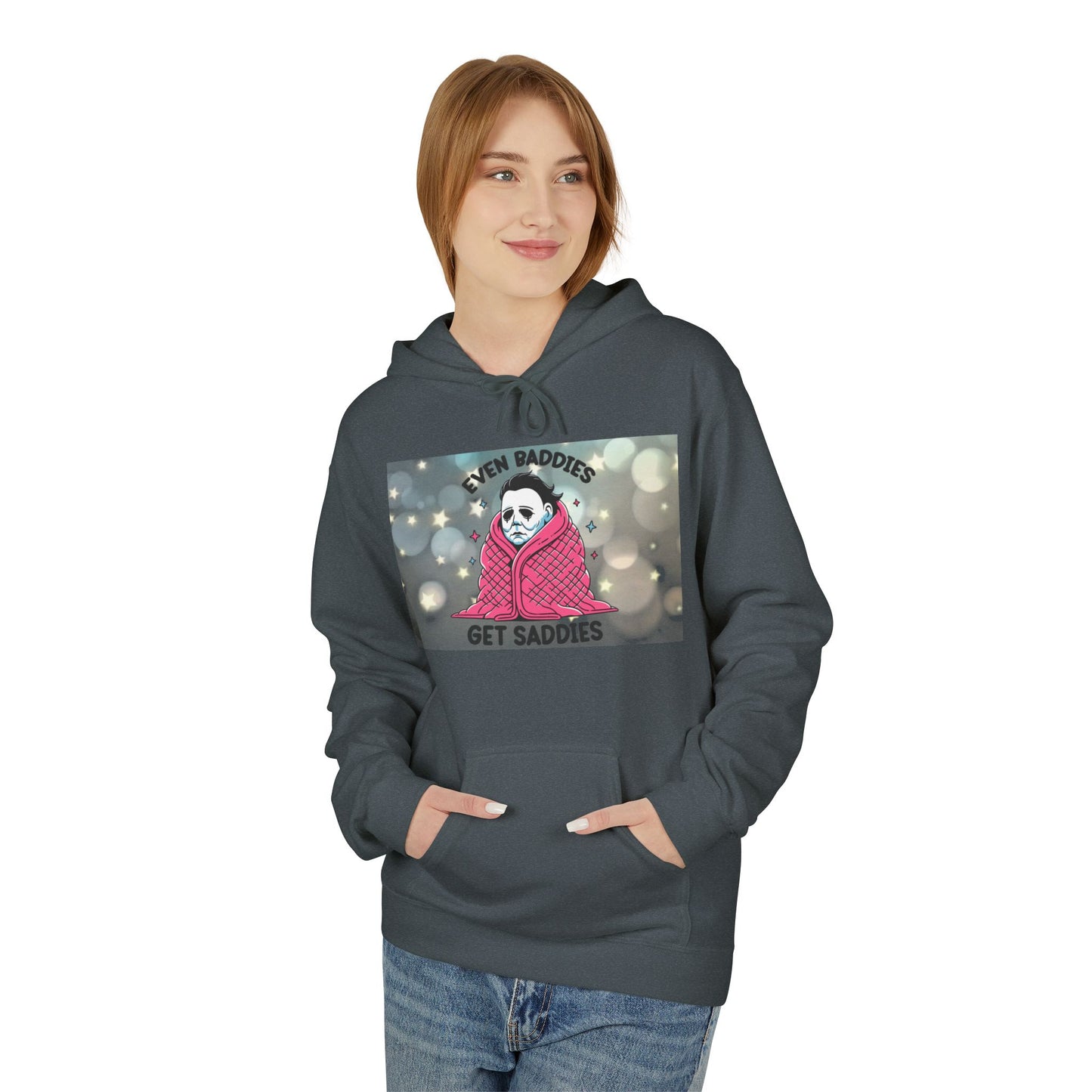 Baddies and Saddies Softstyle Hoodie