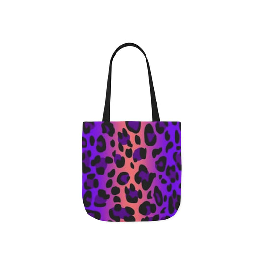 Vibrant Leopard Print Tote