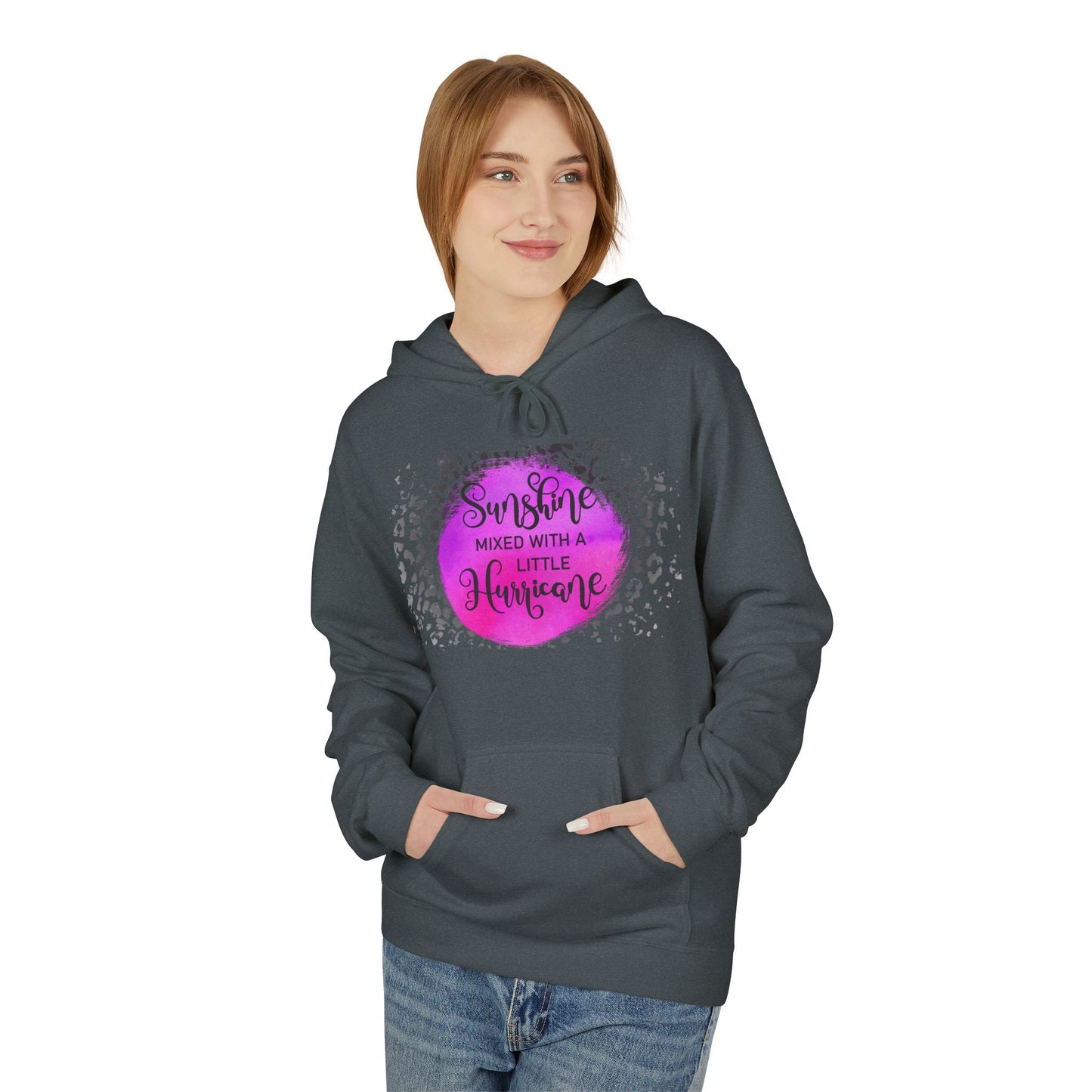 Sunshine mixed with Hurricane Hoodie Softstyle Fleece Hoodie
