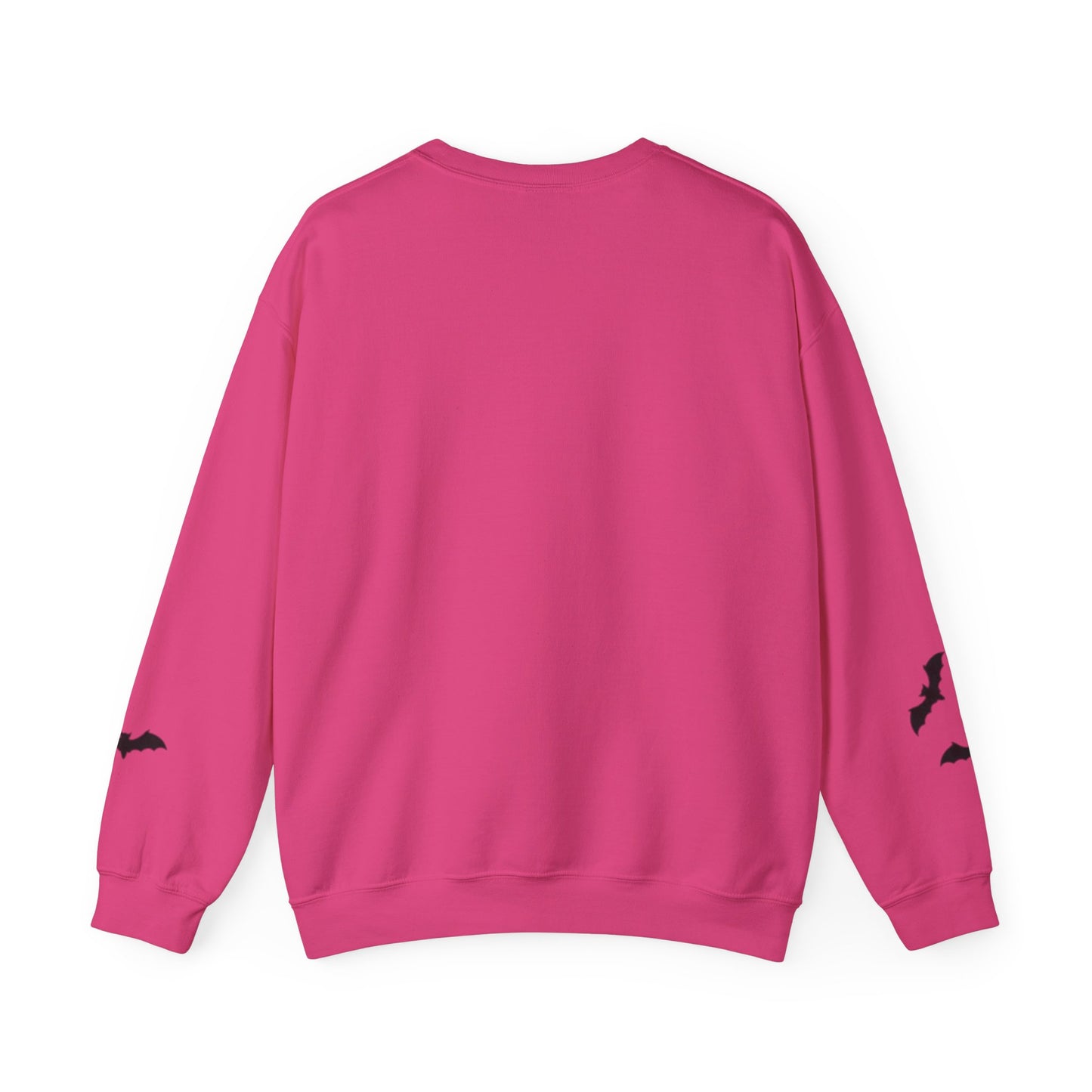 Halloween Bat Sweatshirt, Cozy Unisex Crewneck, Funny Fall Apparel, Spooky Season Gift, Festive Casual Wear