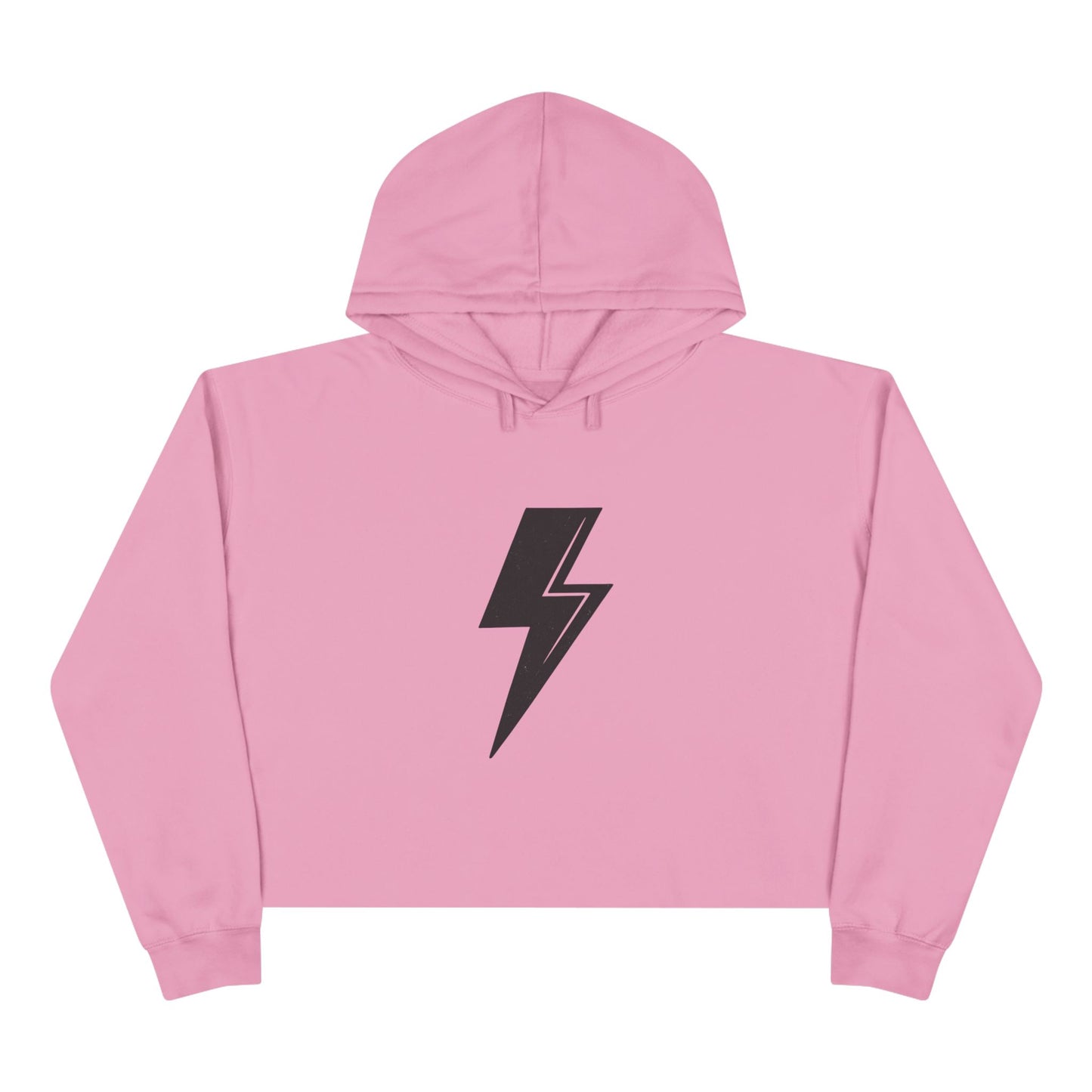 Lightning Bolt Crop Hoodie
