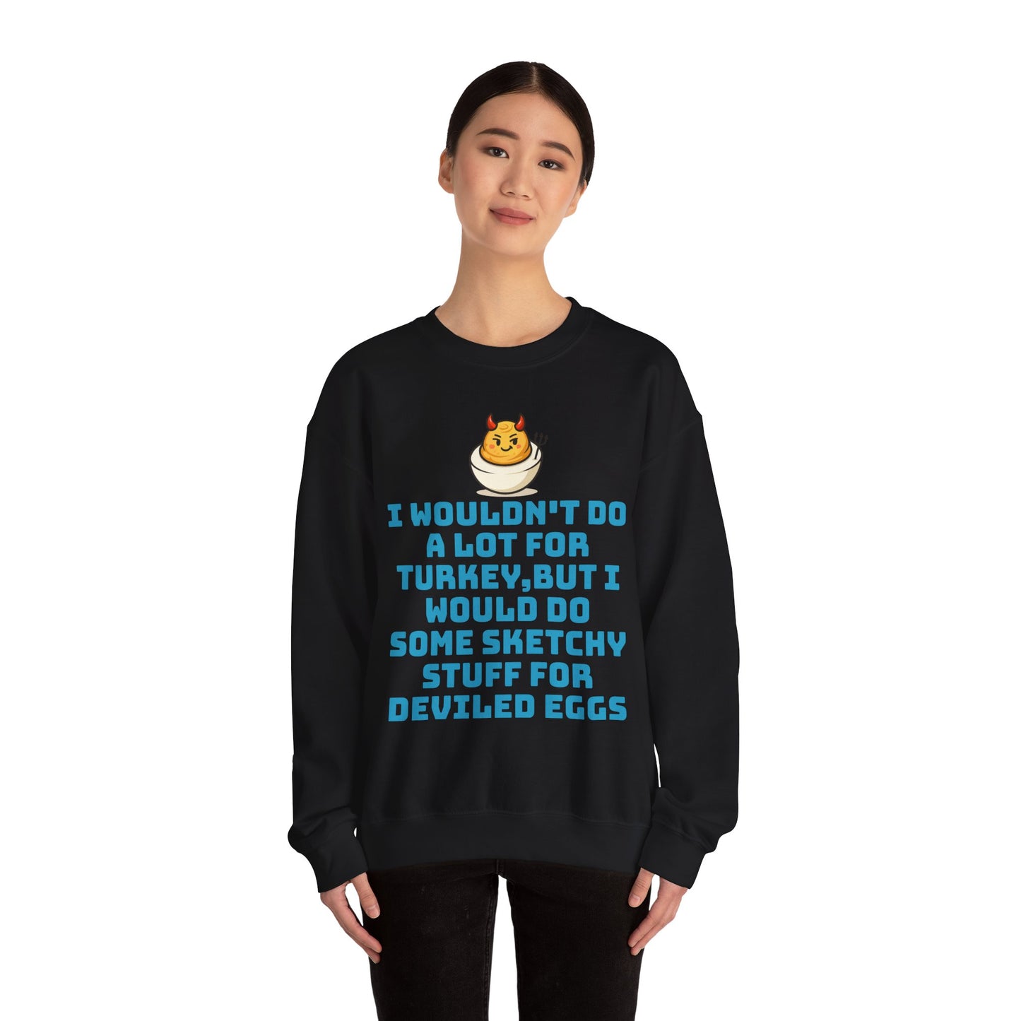 Deviled Egg Sketchy Sweatshirt