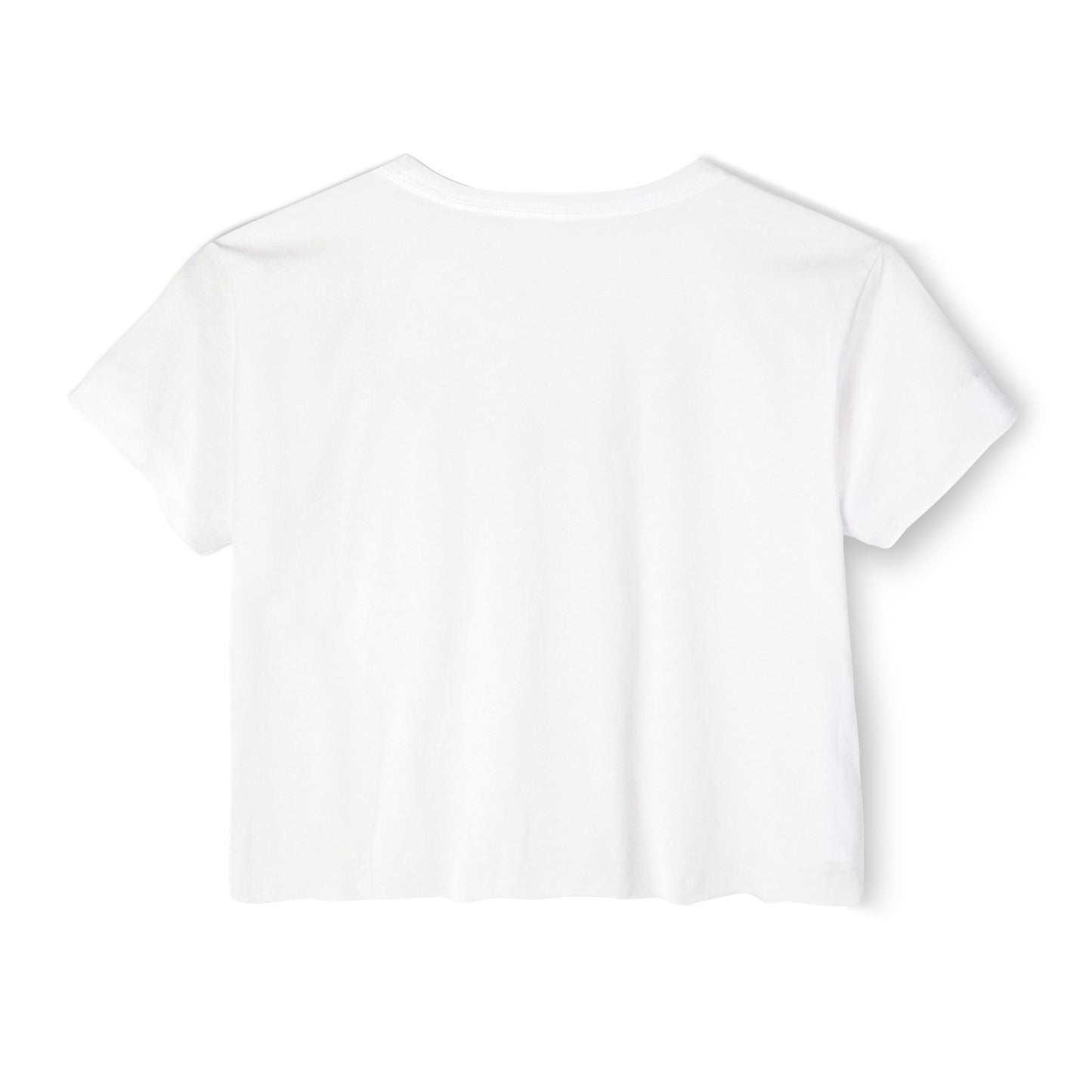 Leopard Print Bats Women's Crop Top
