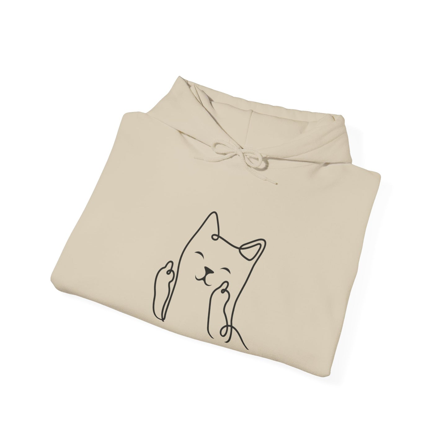Playful Cat Hoodie - Unisex Heavy Blend™ Sweatshirt