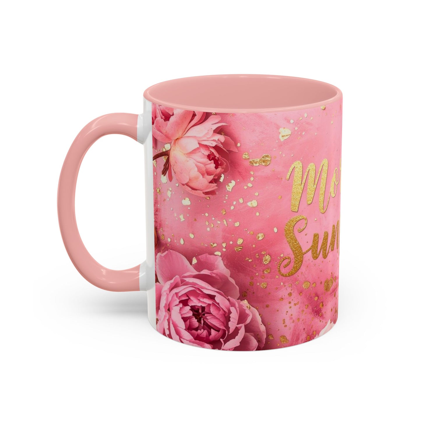 Morning Sunshine Coffee Mug | Pink Floral Mug