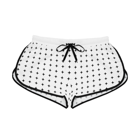 Black Stars with Black Trim Lounge Shorts