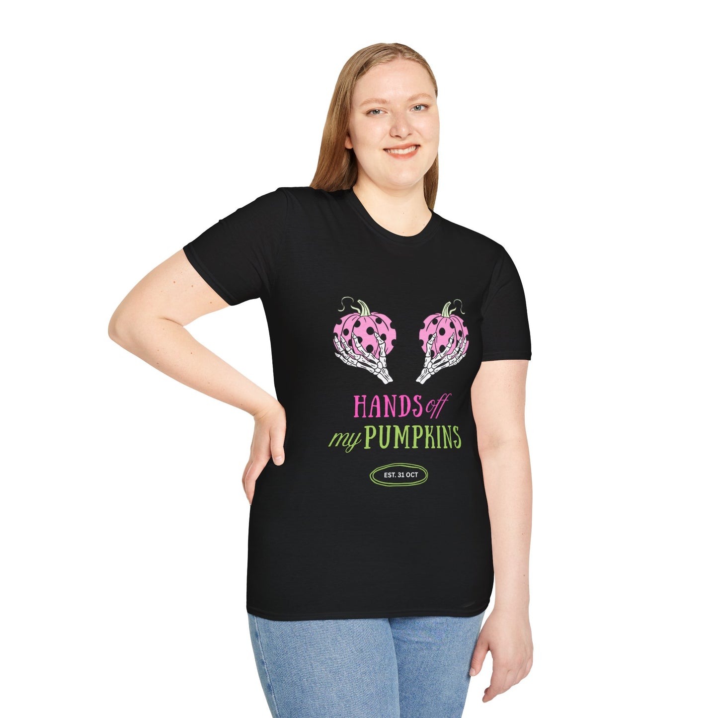 Hands Off Unisex Softstyle T-Shirt