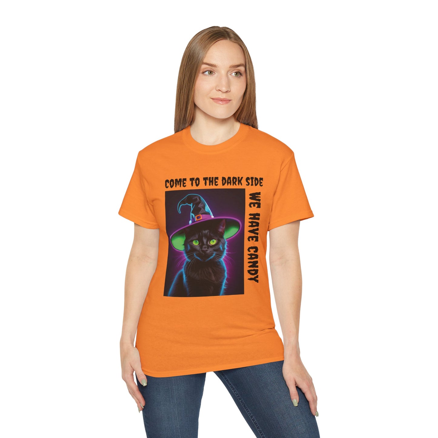 Halloween Cat Graphic Tee