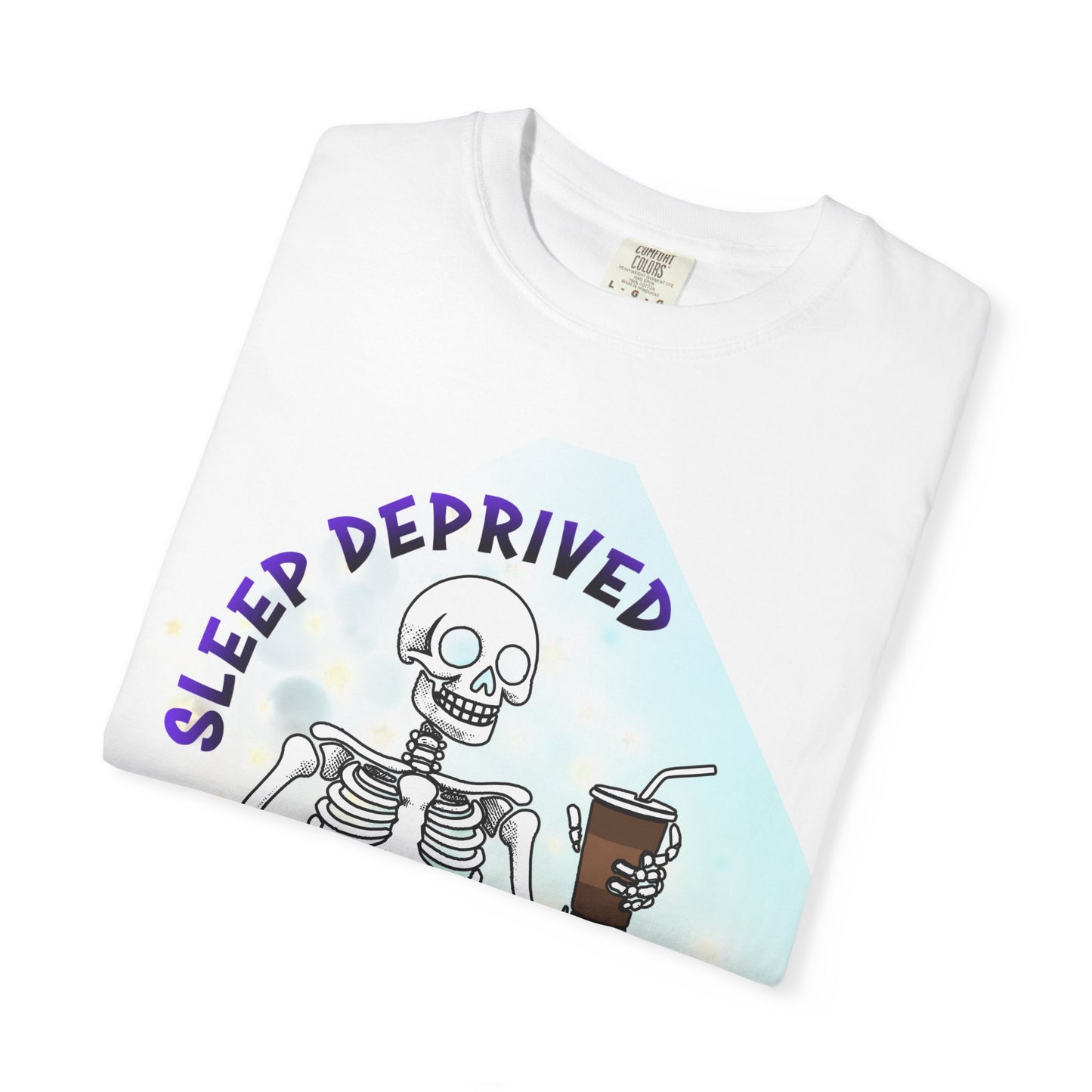 Sleep Deprived Skeleton Unisex T-shirt