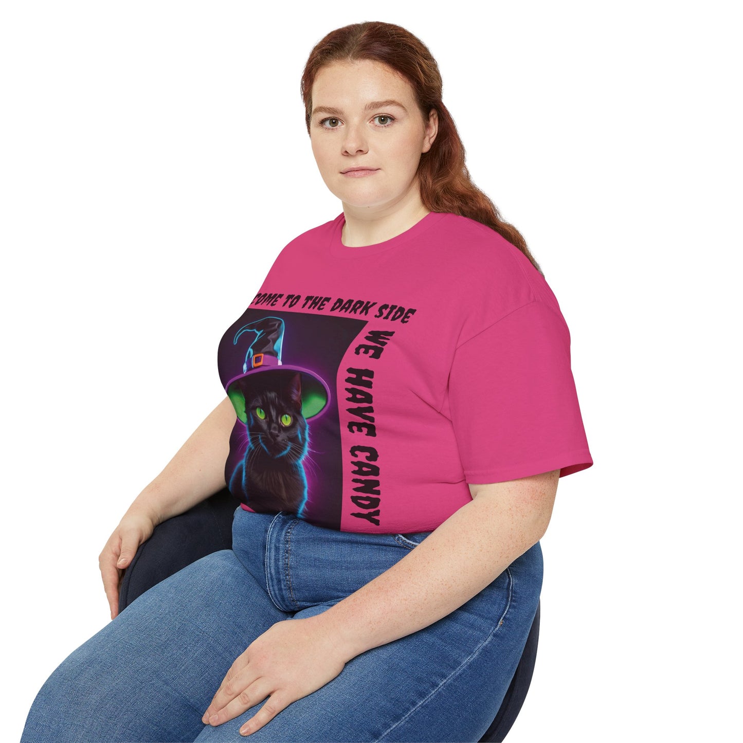 Halloween Cat Graphic Tee