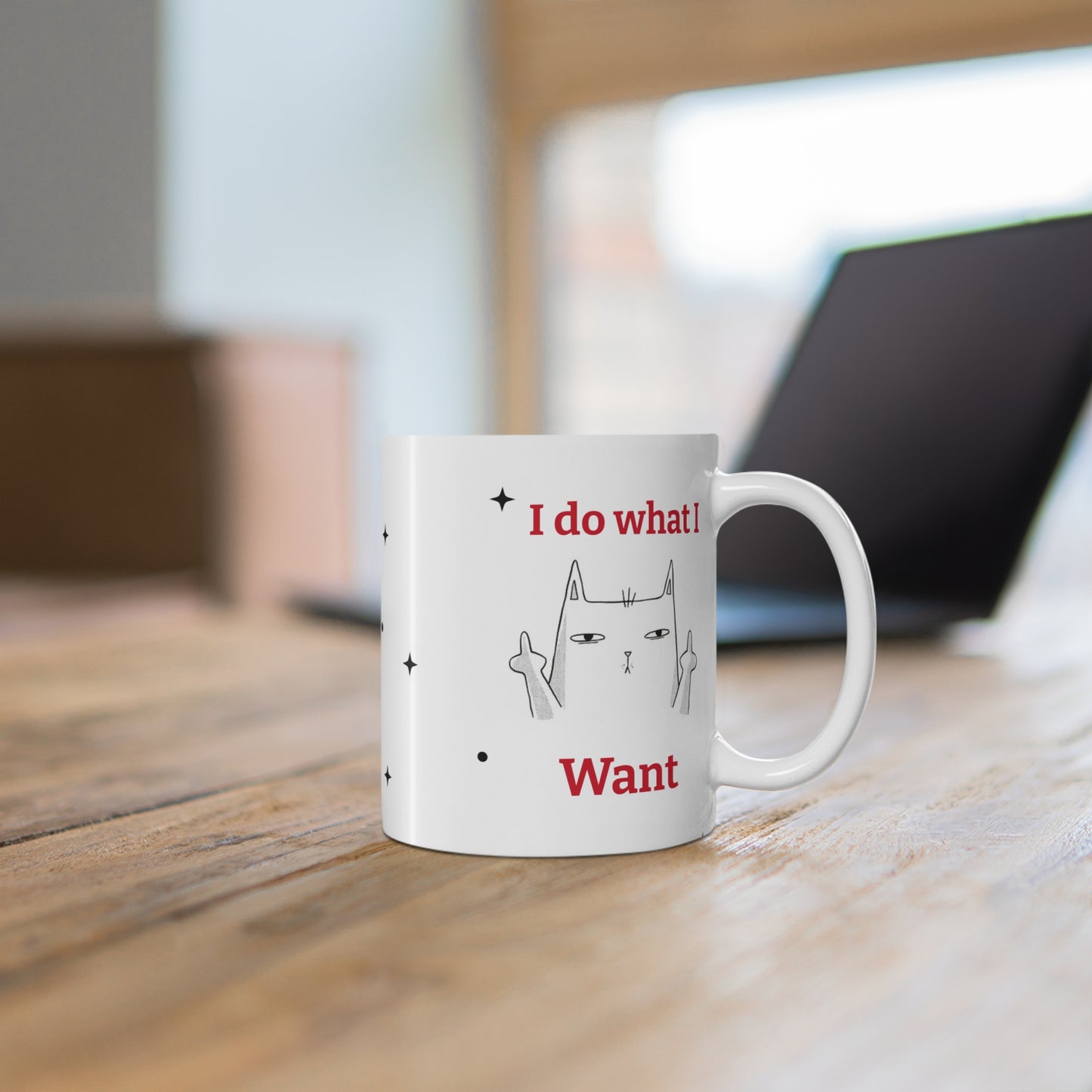 A-hole Cat Mug - I Do What I Want