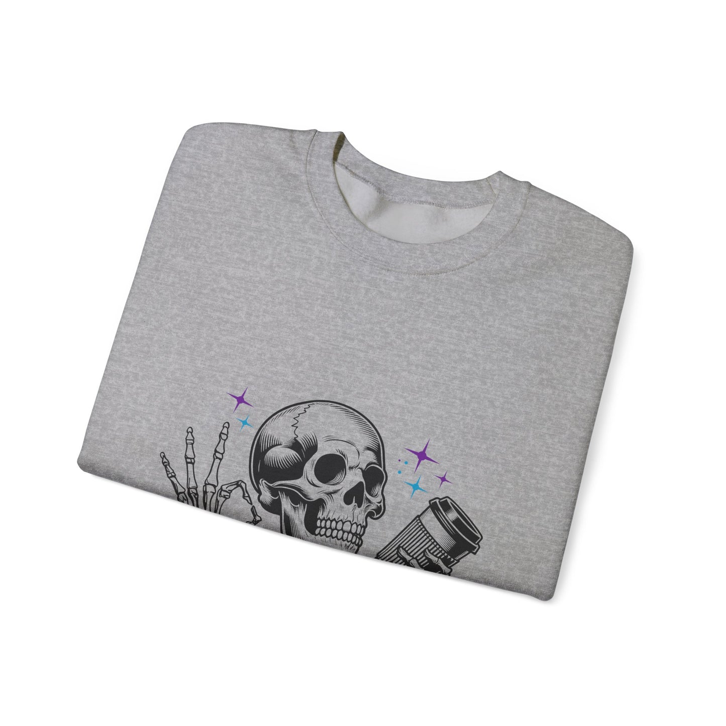 Never Better Skull Graphic Sweatshirt