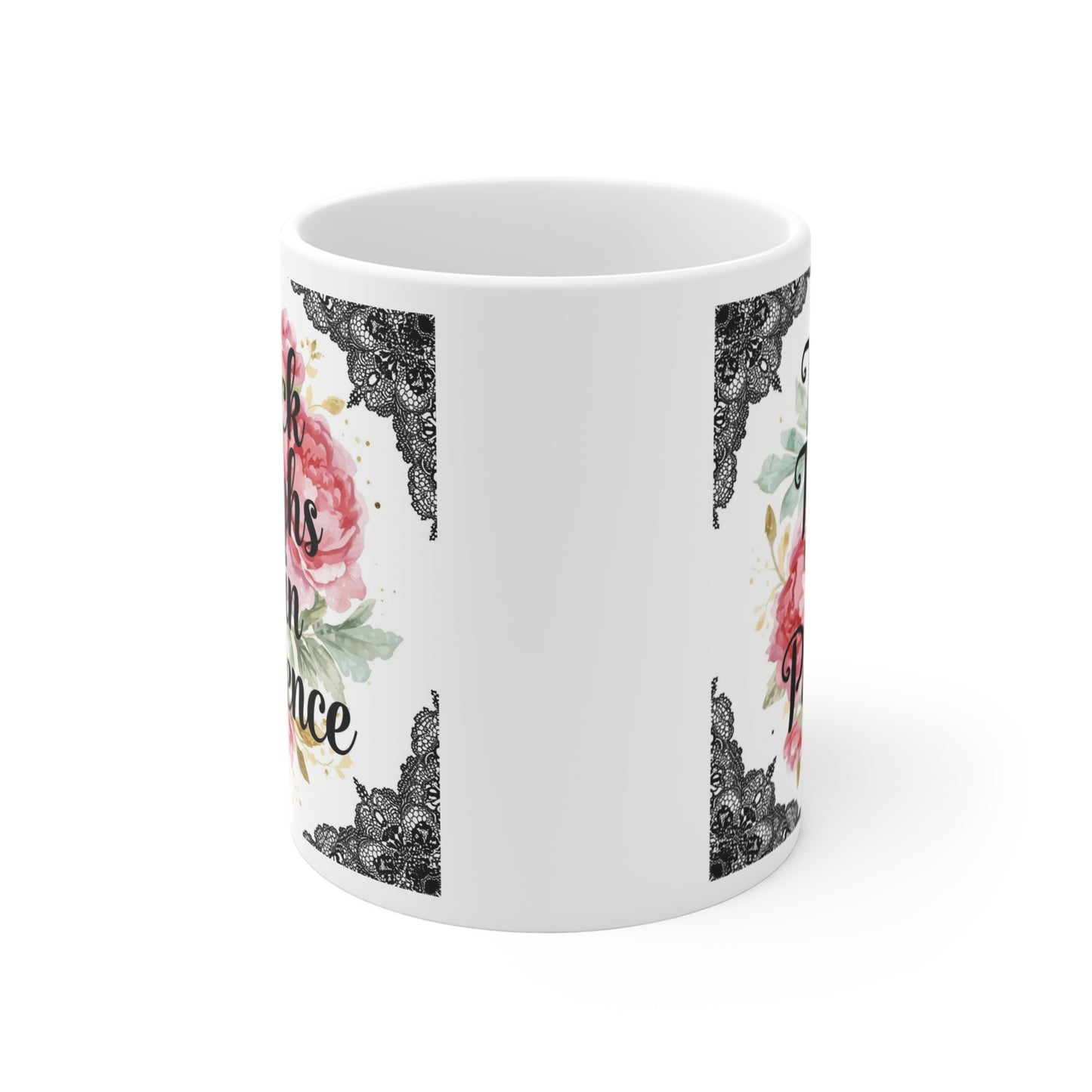Thick Thighs Thin Patience Coffee Cup