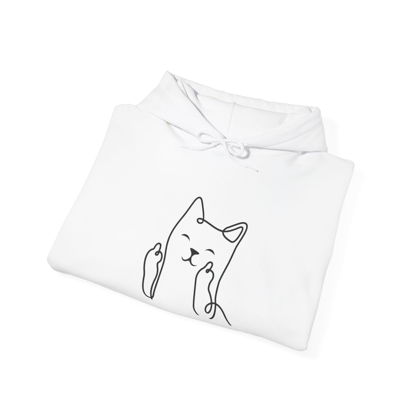 Playful Cat Hoodie - Unisex Heavy Blend™ Sweatshirt