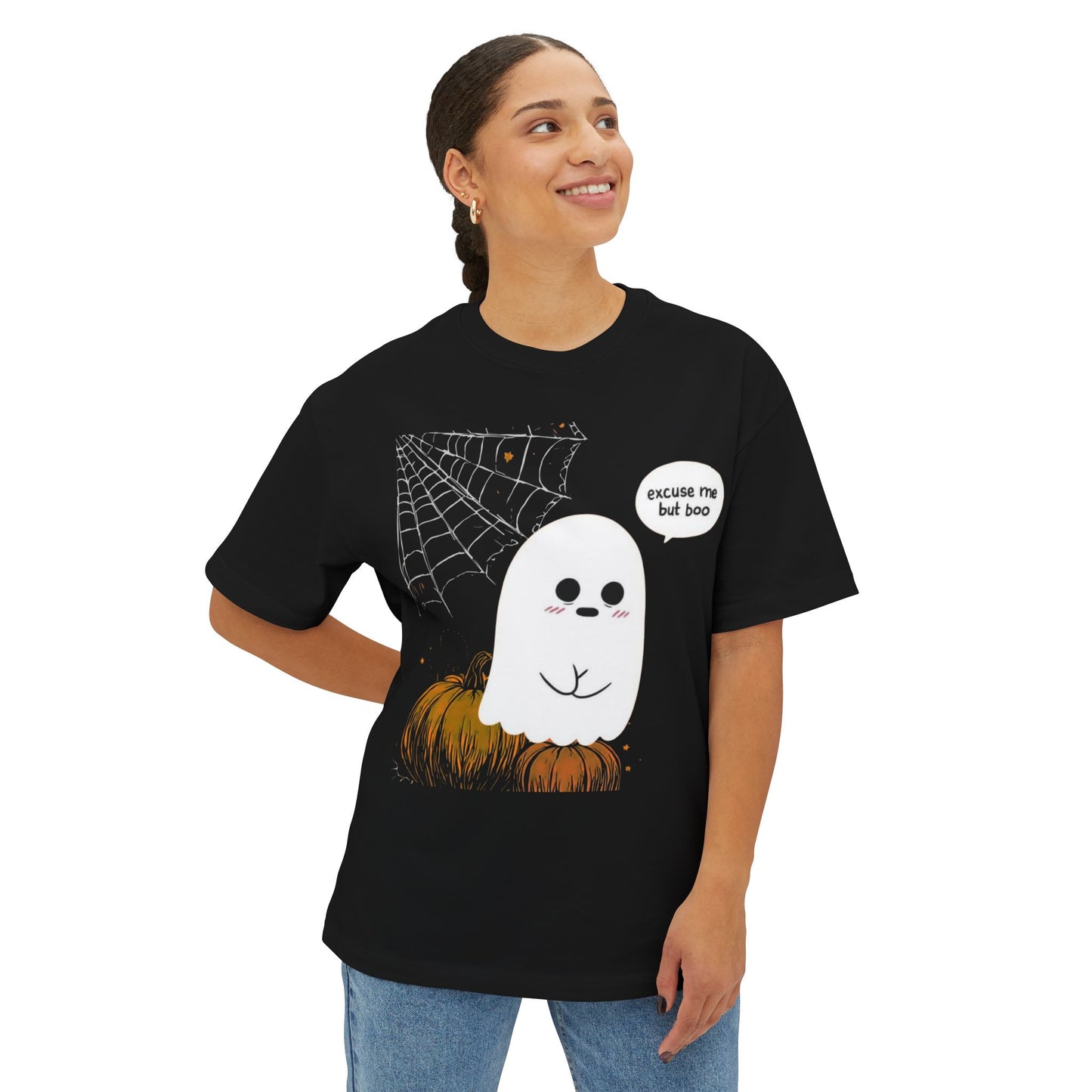 Excuse me Unisex Oversized Boxy Tee