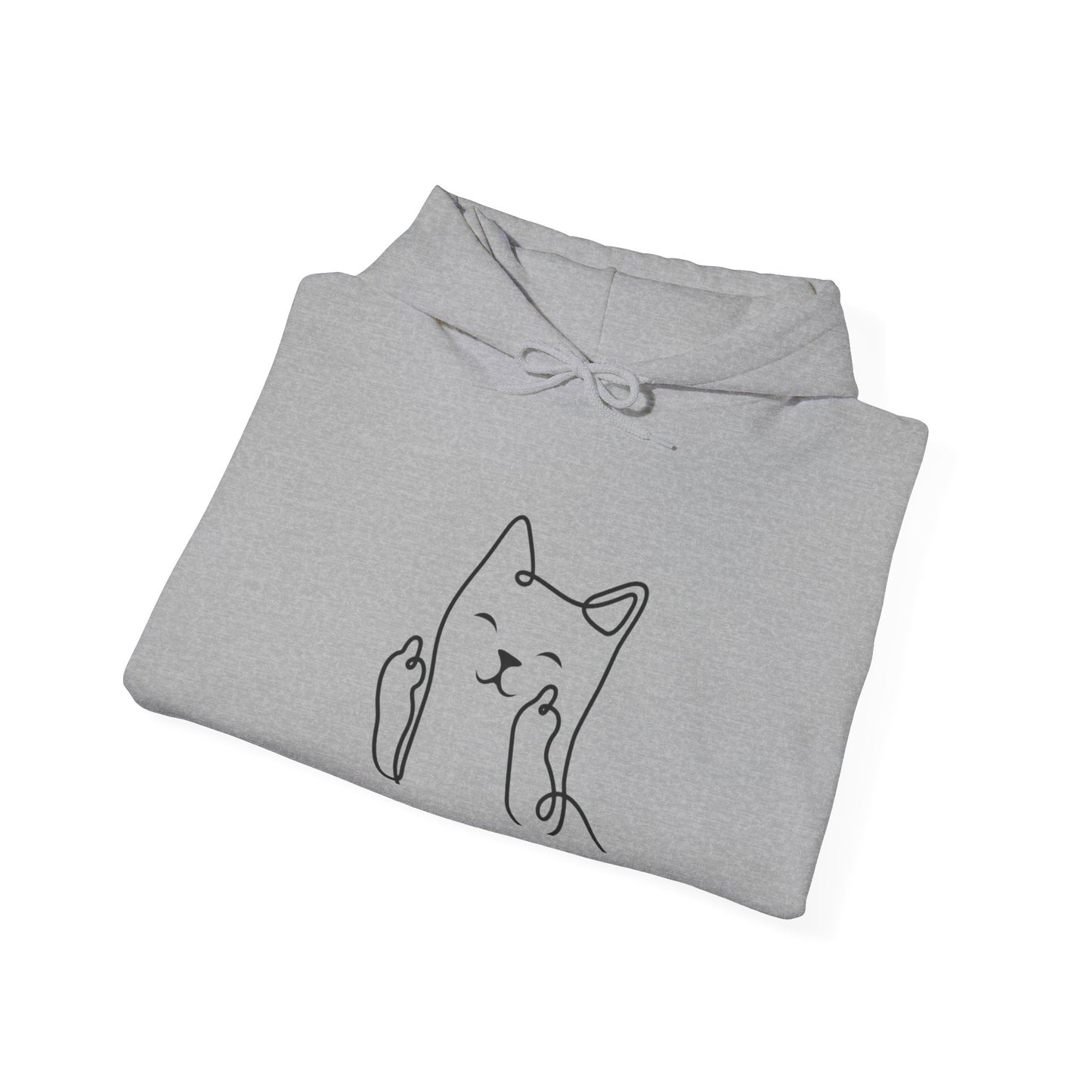 Playful Cat Hoodie - Unisex Heavy Blend™ Sweatshirt