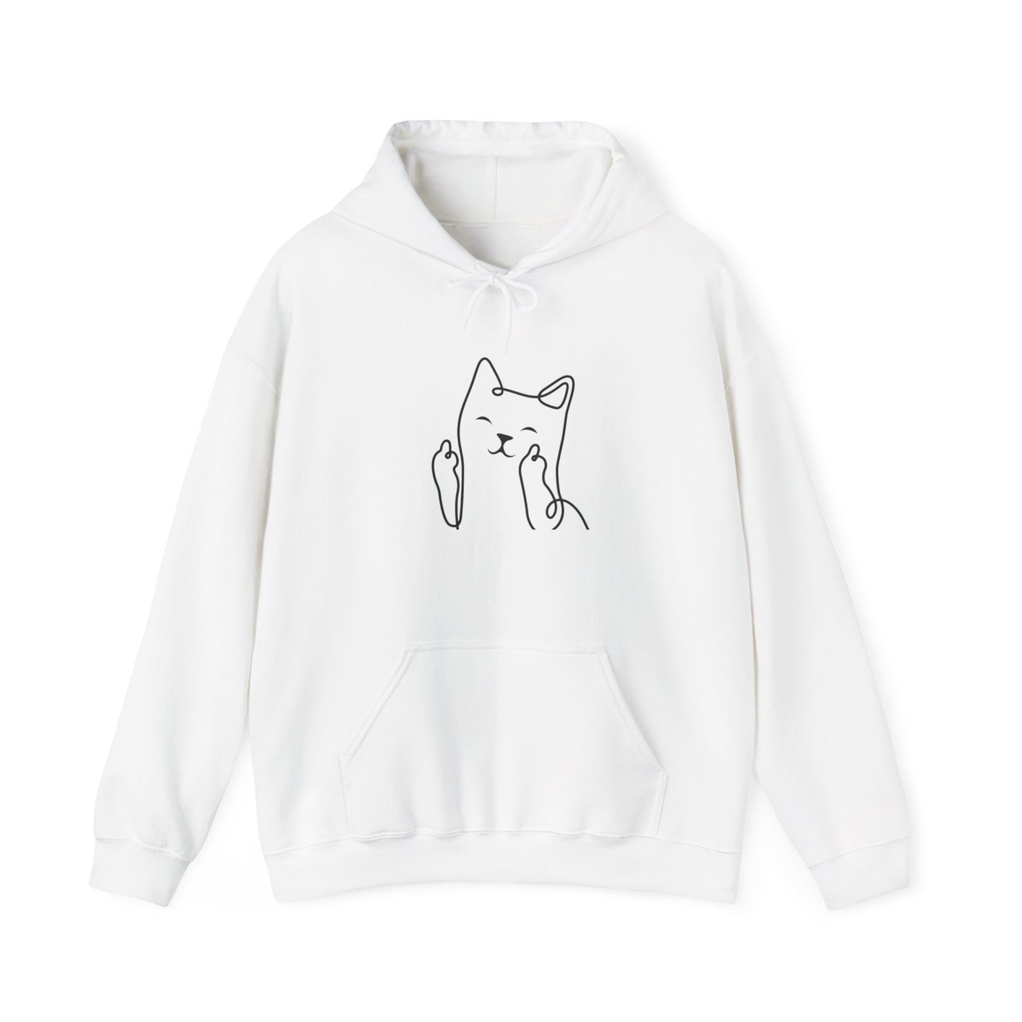 Playful Cat Hoodie - Unisex Heavy Blend™ Sweatshirt