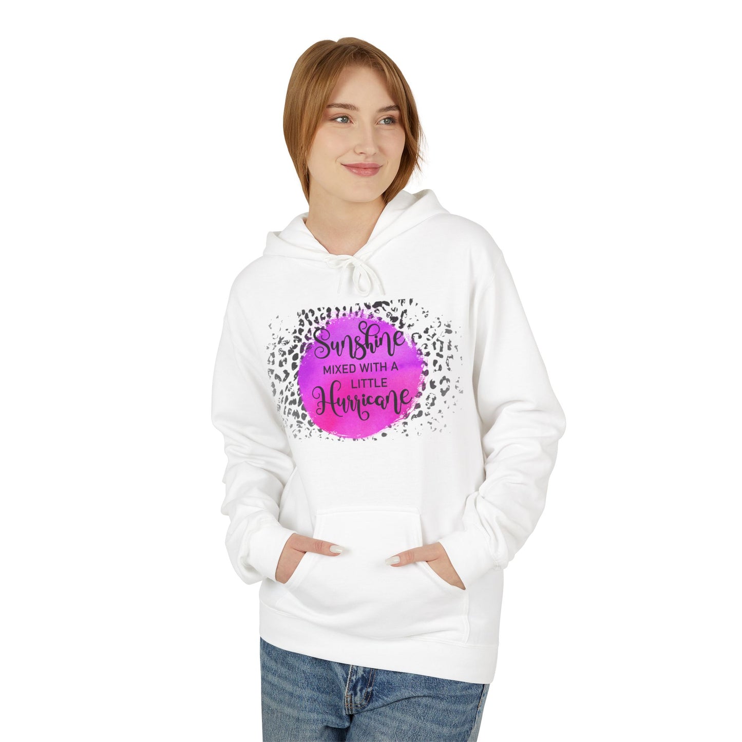Sunshine mixed with Hurricane Hoodie Softstyle Fleece Hoodie