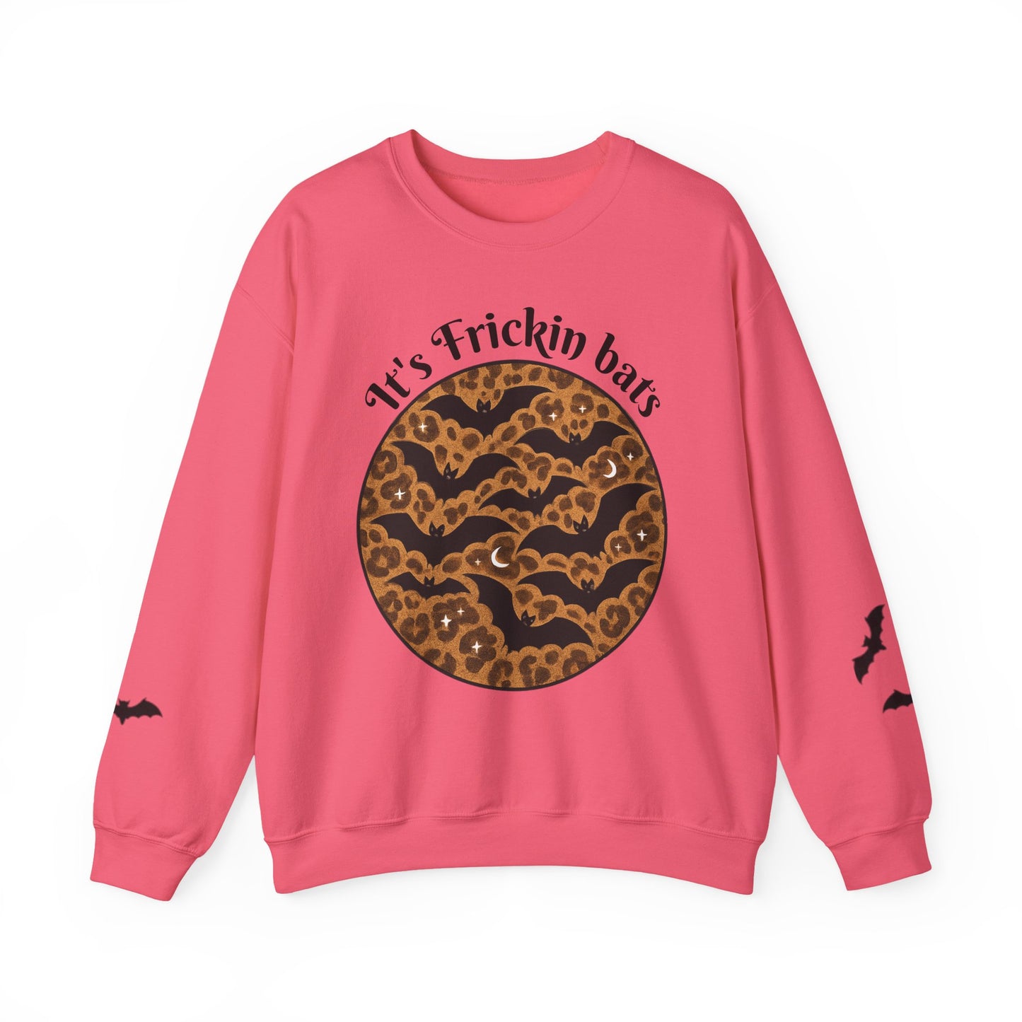 Halloween Bat Sweatshirt, Cozy Unisex Crewneck, Funny Fall Apparel, Spooky Season Gift, Festive Casual Wear