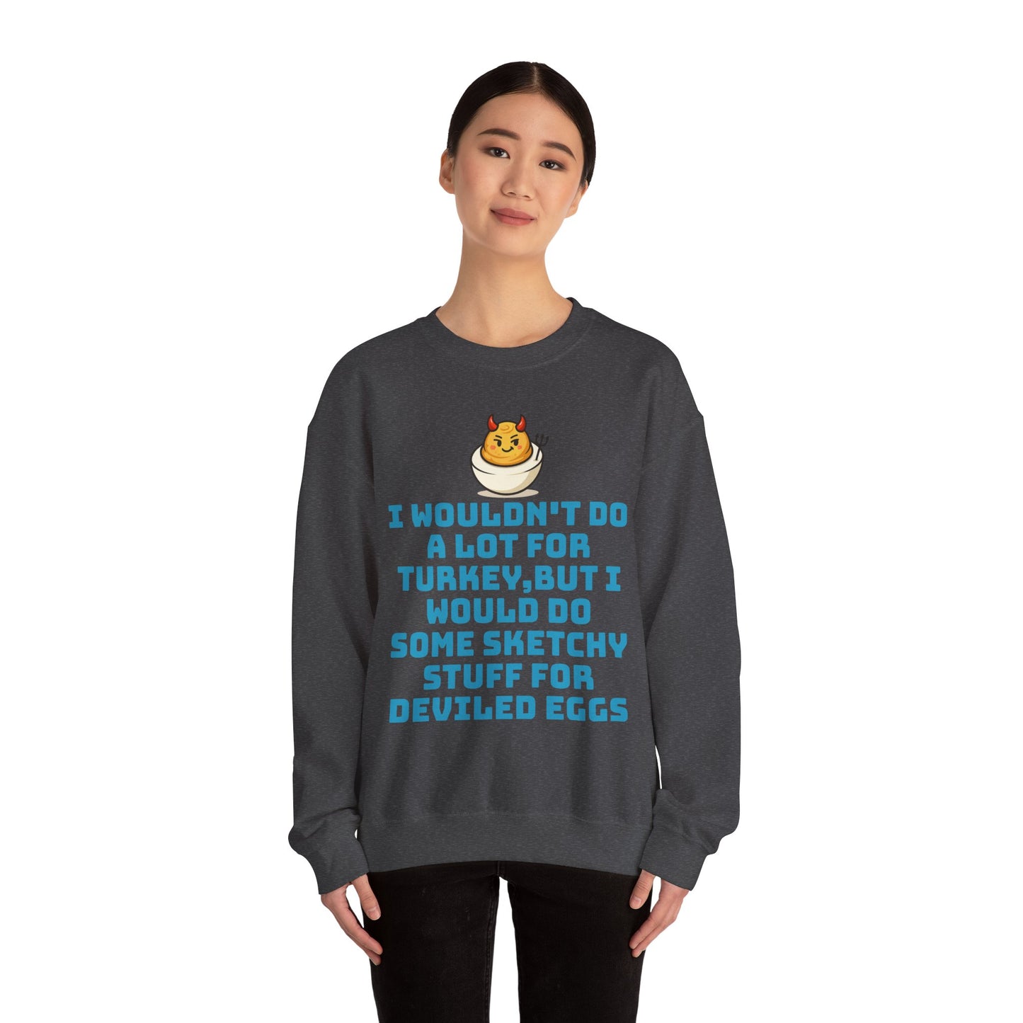 Deviled Egg Sketchy Sweatshirt