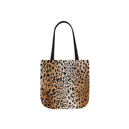 Stylish Leopard Print Canvas Tote Bag