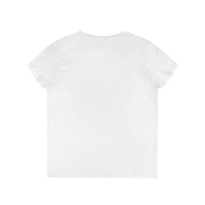 Salty Shark Ladies' V-Neck T-Shirt
