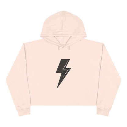 Lightning Bolt Crop Hoodie