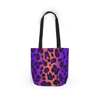 Vibrant Leopard Print Tote