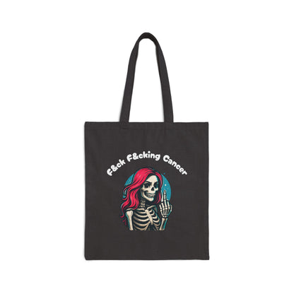 Tote Bag — "F*ck F*cking Cancer"