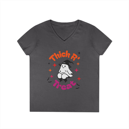 Thick'ems Ladies' V-Neck T-Shirt