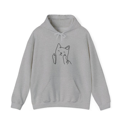 Playful Cat Hoodie - Unisex Heavy Blend™ Sweatshirt