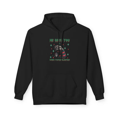 Fleece Hoodie Horror Christmas
