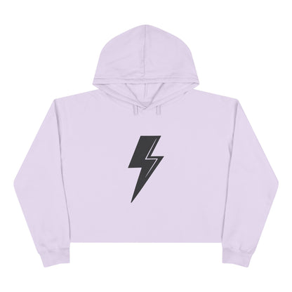 Lightning Bolt Crop Hoodie