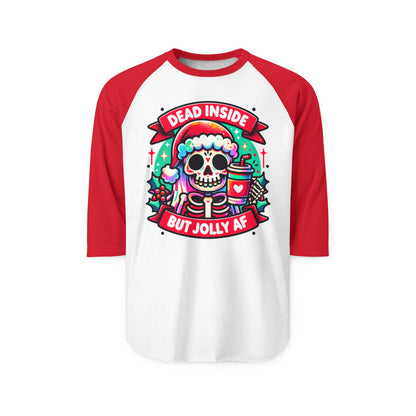 Skeleton Christmas Raglan Shirt